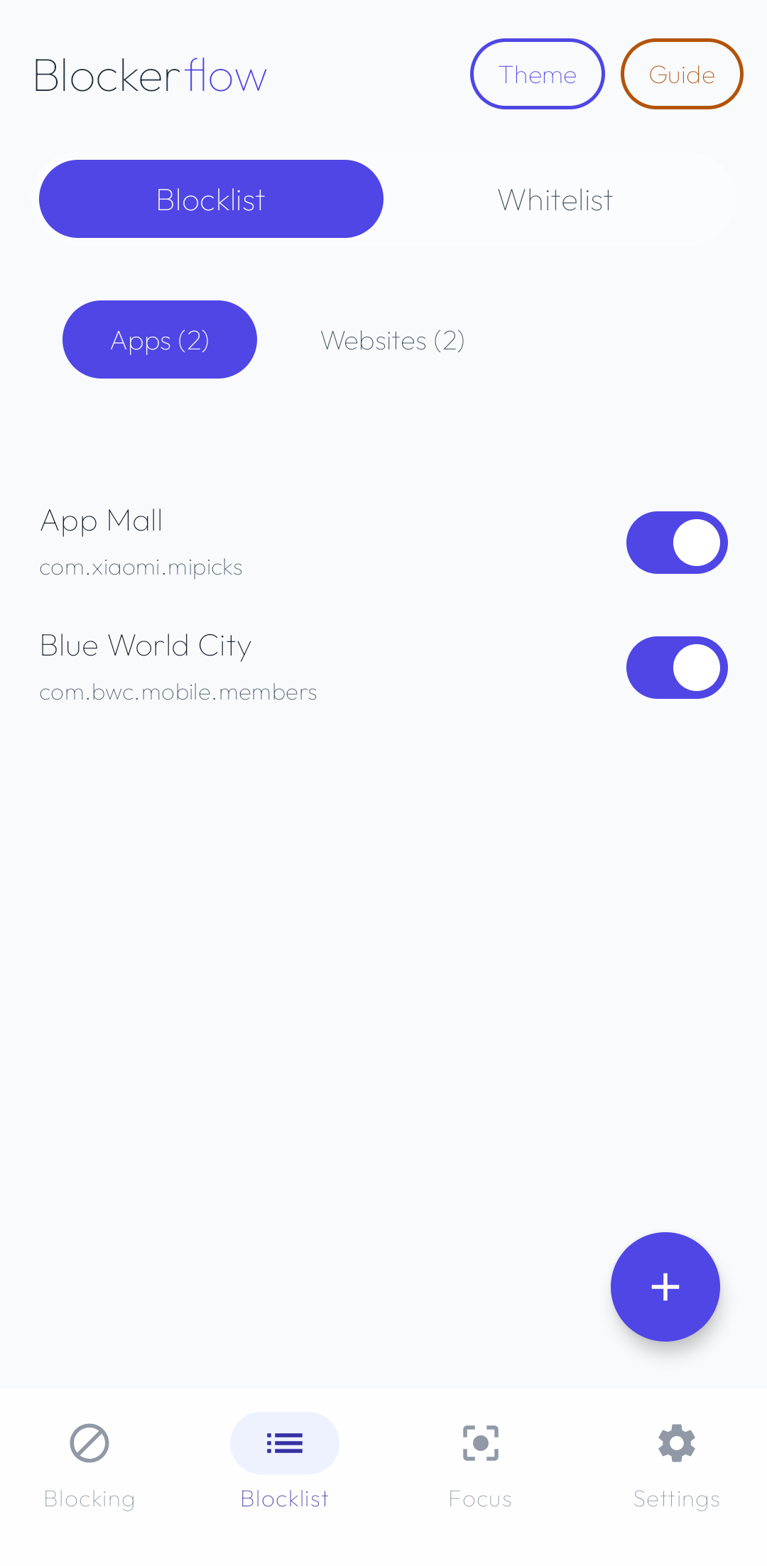 Choose what to block screenshot